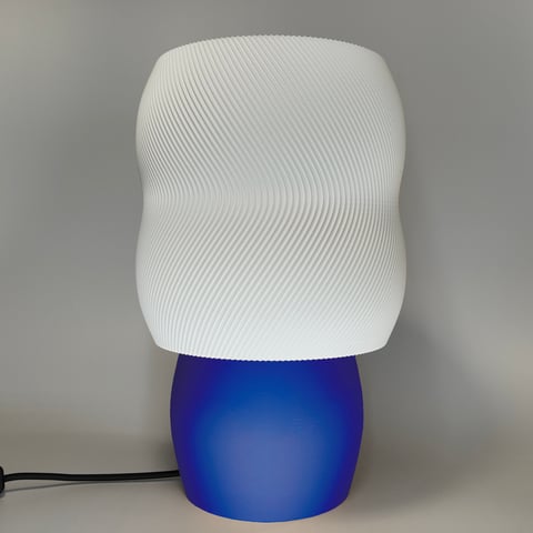 Lampka Brio Grande Kobaltowy Czarny