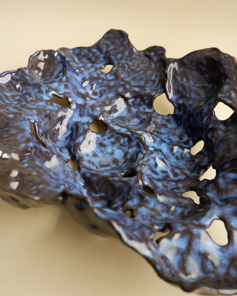 The Gems- Shell Inspired Centerpiece 01 - ceramiczna patera z kolekcji The Gems