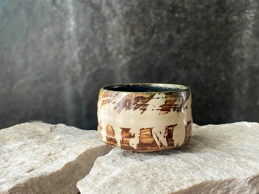 Chawan brązowy