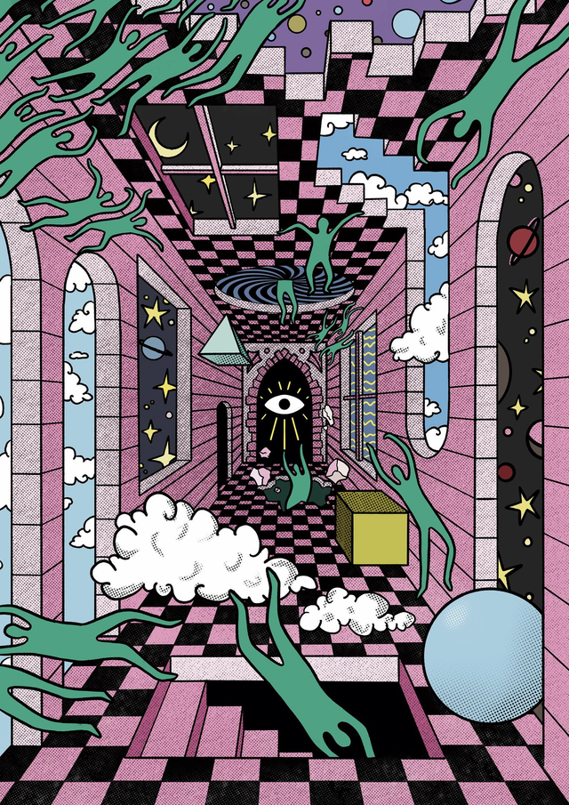 Plakat "Multiverse" - A3