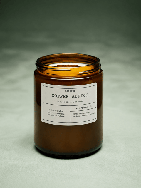 Coffee Addict – świeca rzepakowa 250 ml
