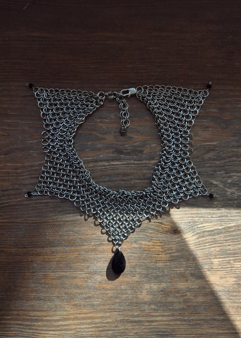 JESTER'S COLLAR choker chainmail