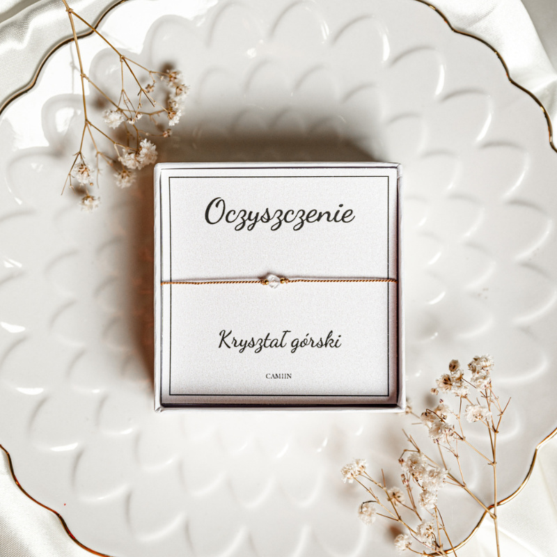 Bransoletka Oczyszczenie | Kryształ górski