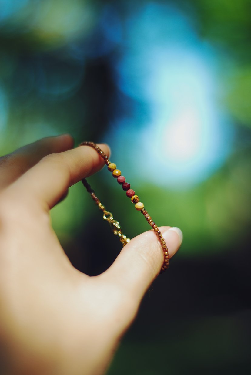 Bransoletka ༓ EARTHY – bransoletka z kamieni naturalnych