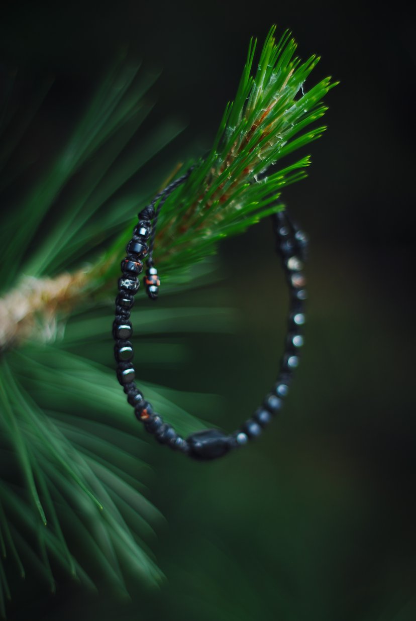 Bransoletka  ༓ THE SERPENT – bransoletka z kamieni naturalnych