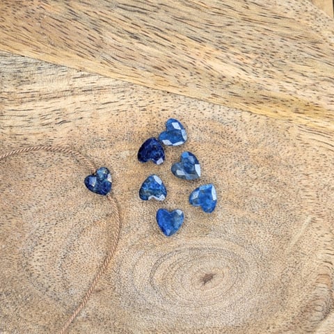 Bransoletka Heart | Lapis lazuli