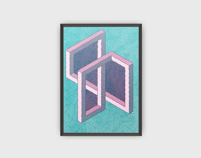 Plakat "Impossible Shape" - A3