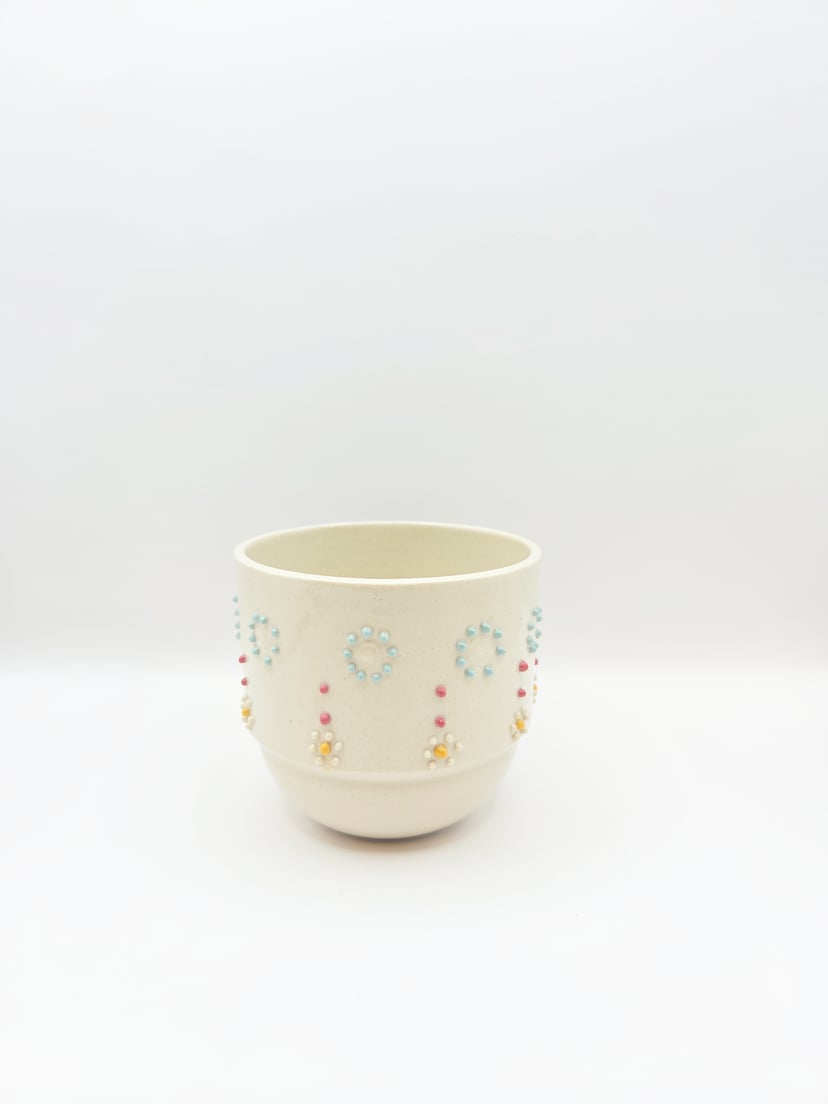 Czarka 300 ml - jasnokremowa czarka ceramiczna