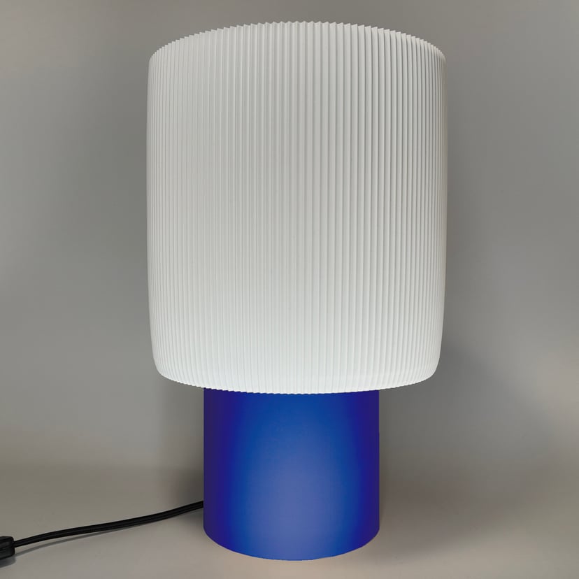 Lampka Celes Grande Kobaltowy Czarny