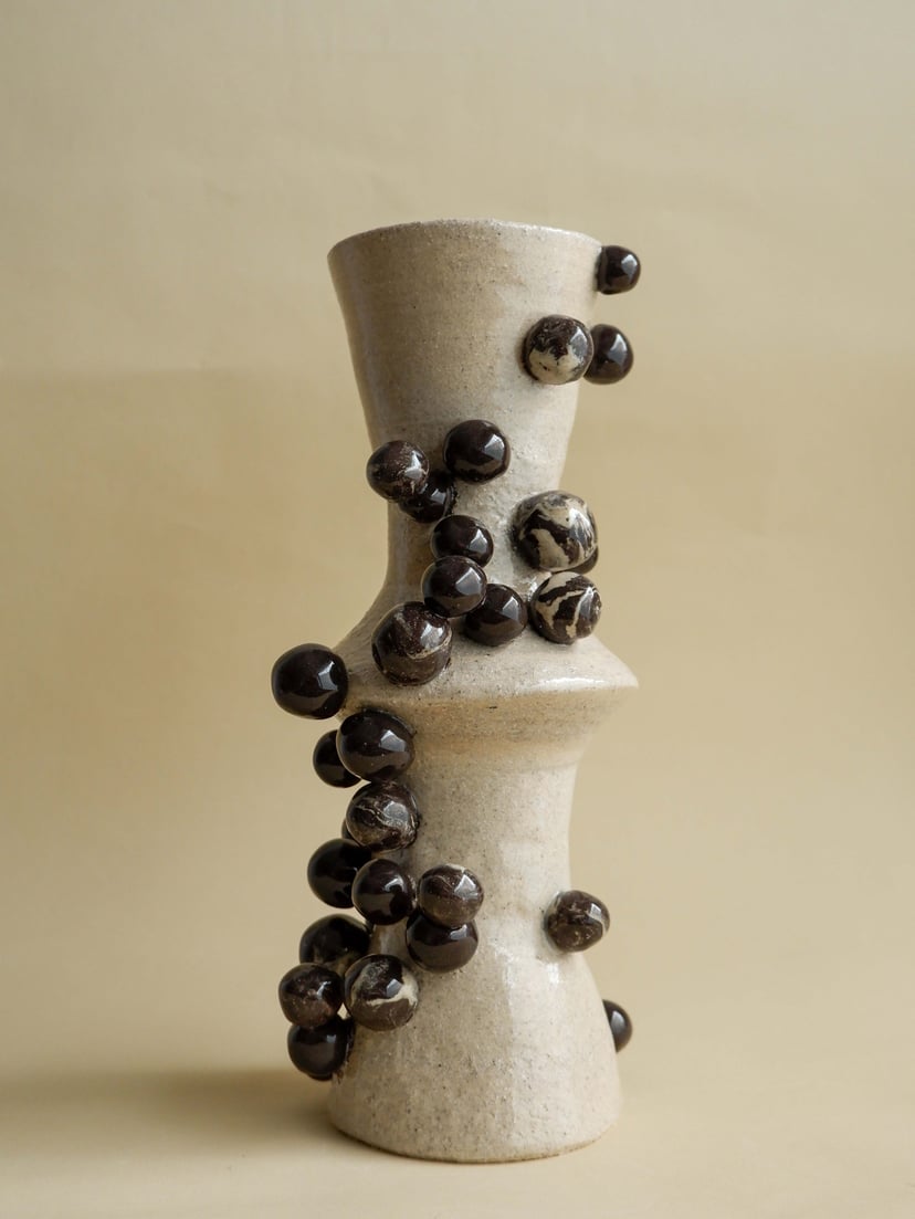 The Bubble- Elegant Vase 10 - wazon ceramiczny z kolekcji The Bubble