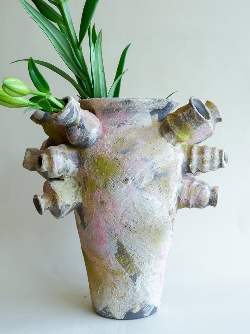 The Combined Forms- Vase 15 - wazon ceramiczny z kolekcji The Combined Forms