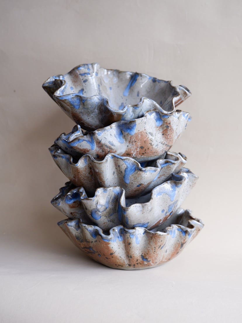 Wavy-edged Bowl 02 - miska z falowaną krawędzią