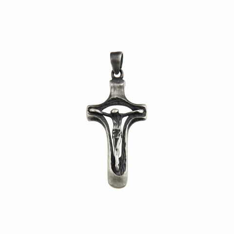 Zawieszka z krzyżem - Cross VI black