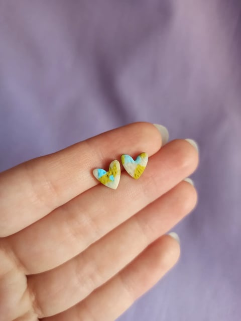 Mini sztyfty serduszka (model 2)