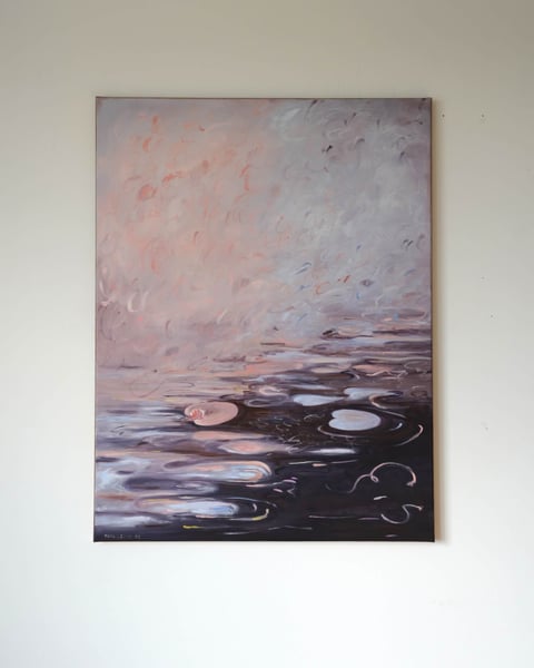 Nenufary no.02 | Obraz olejny 80x60 cm