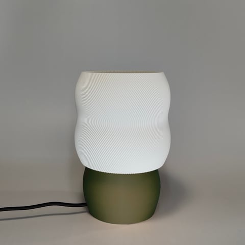 Lampka Brio Oliwkowy Czarny