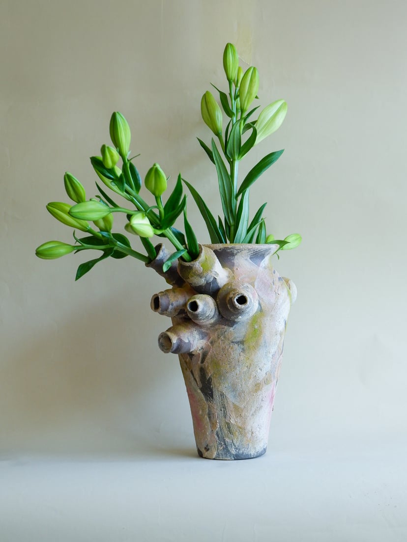 The Combined Forms- Vase 15 - wazon ceramiczny z kolekcji The Combined Forms
