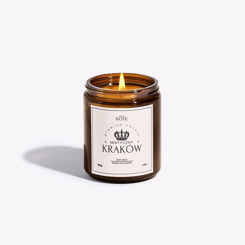 Świeca palo santo - Mistyczny Kraków - 190g