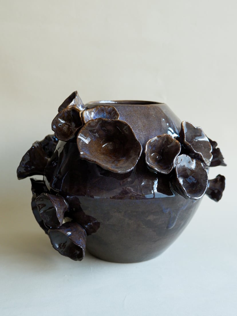 The Floral- Vase 04 - wazon ceramiczny z kolekcji The Floral