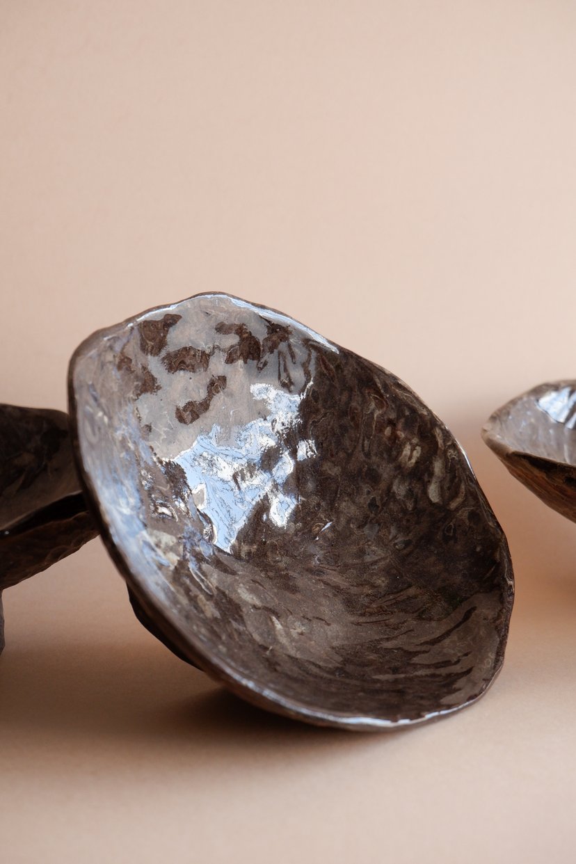 Footed plate 07 - ceramiczny talerz na stopie