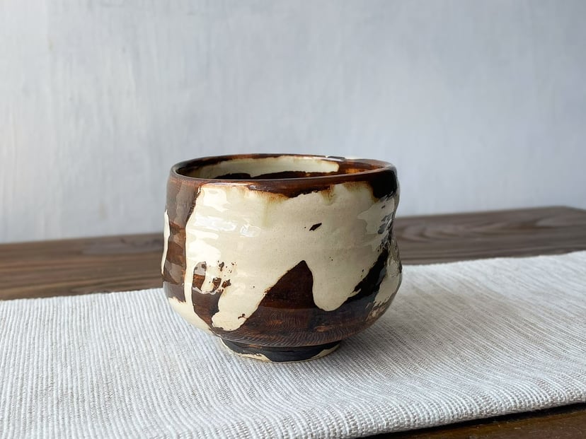 Chawan karmelowy