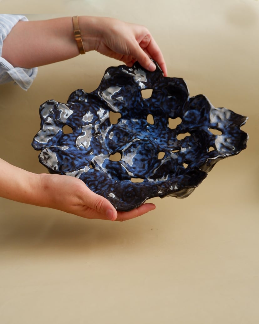 The Gems- Shell Inspired Centerpiece 01 - ceramiczna patera z kolekcji The Gems