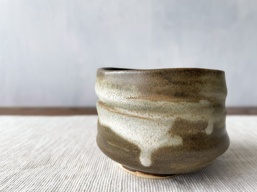 Czarka do latte z kolekcji ZEN - ceramiczna czarka do matchy i latte