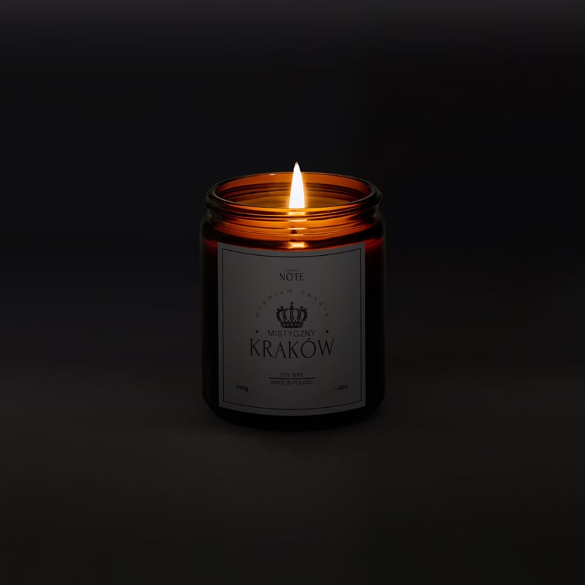 Świeca palo santo - Mistyczny Kraków - 190g