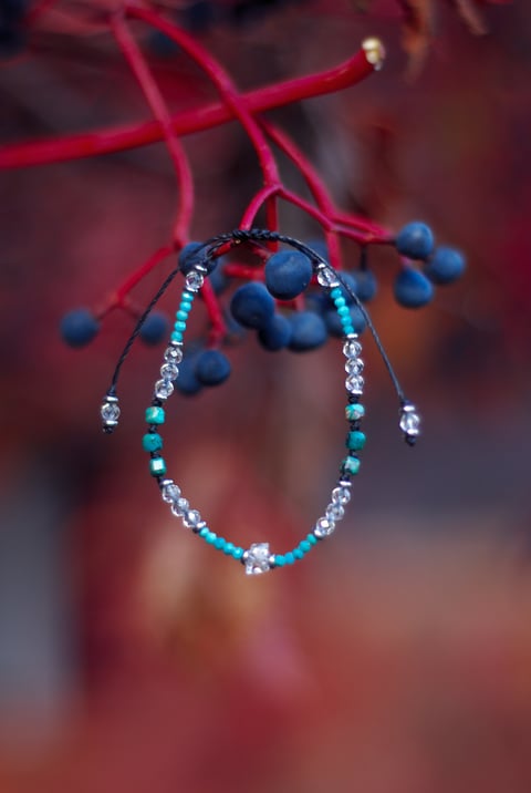 Bransoletka ༓ MORNING DEW – bransoletka z kamieni naturalnych