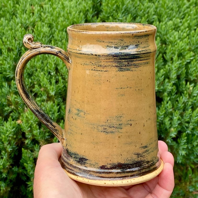 Kubek ceramiczny w kształcie kufla tankard | 400ml