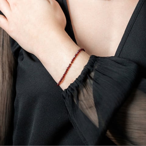 Bransoletka Harmony | Granat