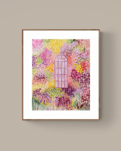 Limitowany wydruk 50x40 cm | City of Gardens 05
