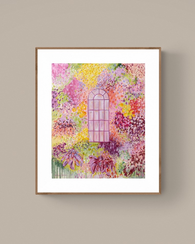 Limitowany wydruk 50x40 cm | City of Gardens 05