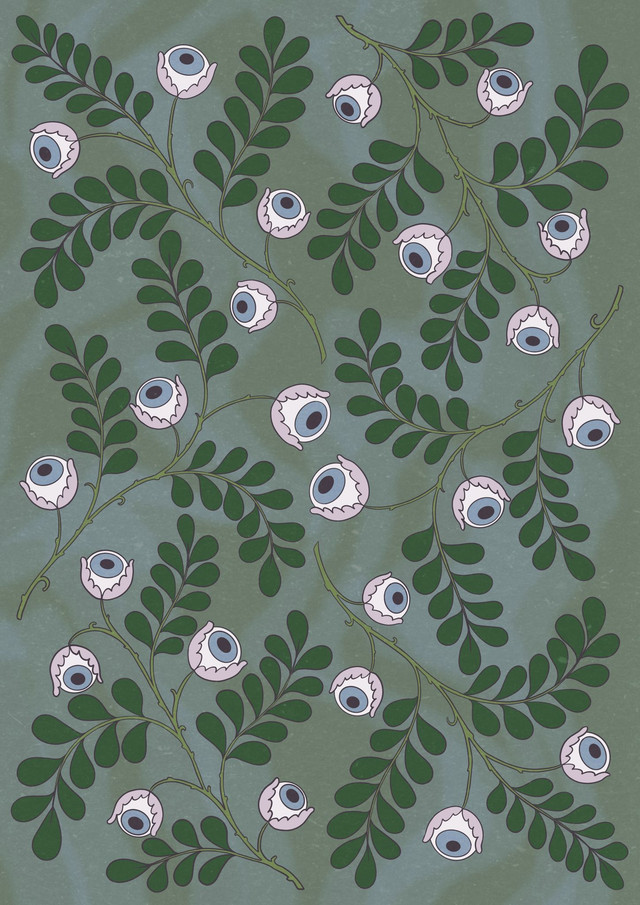 Plakat "Eye Plants" - A5