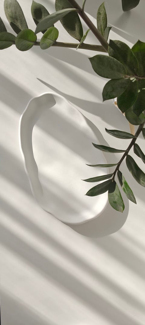 Taca Owalna – Soft White