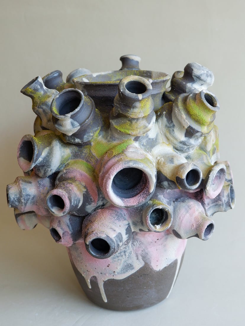 The Combined Forms- Vase 14 - wazon ceramiczny z kolekcji The Combined Forms