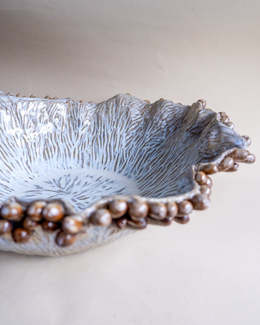 The Petal- Centerpiece 04 - ceramiczna patera z kolekcji the Special Decorated