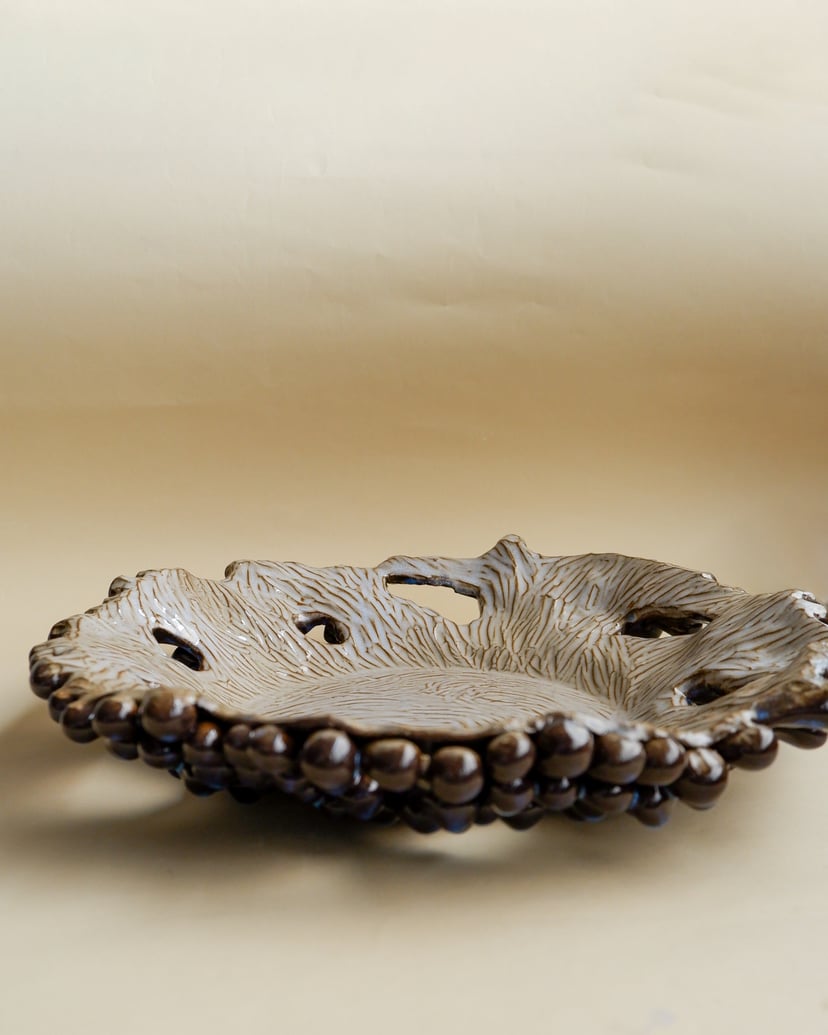 The Petal- Centerpiece 03 - ceramiczna patera z kolekcji the Special Decorated