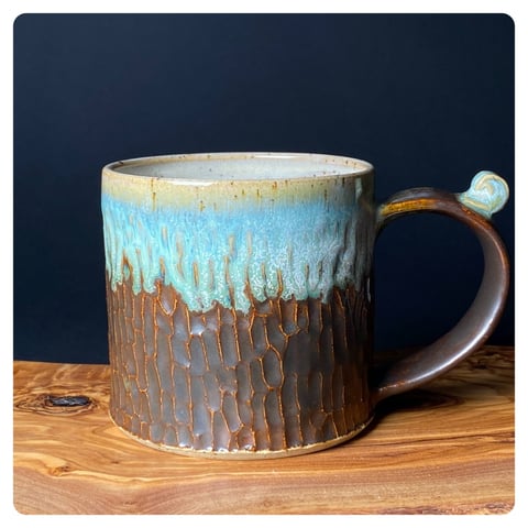 Kubek ceramiczny 300 ml handmade | POTERIA
