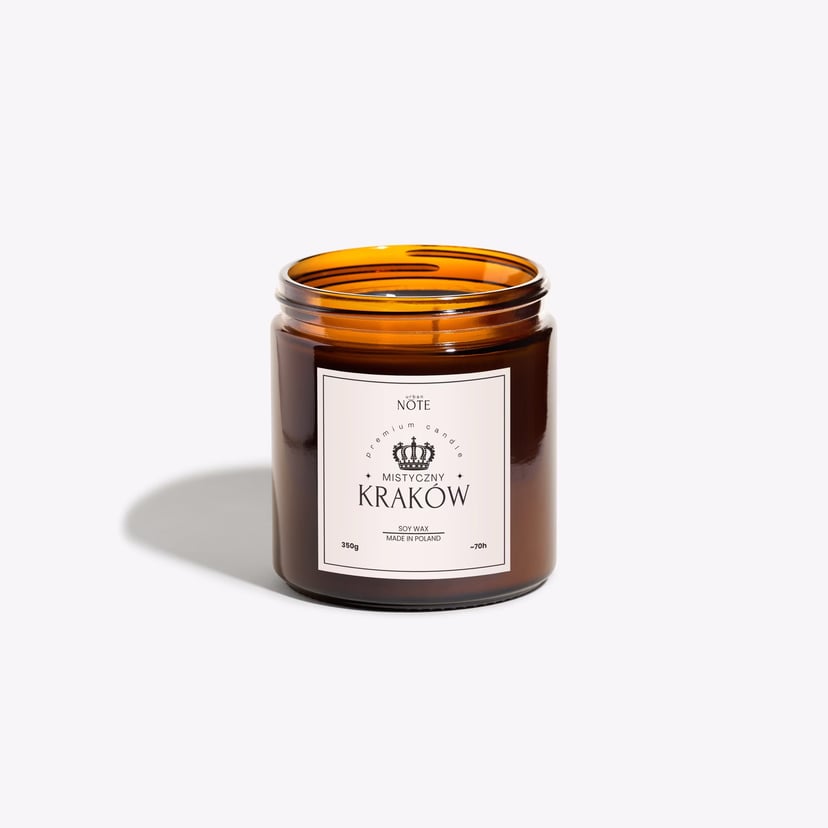 Świeca palo santo - Mistyczny Kraków - 350g