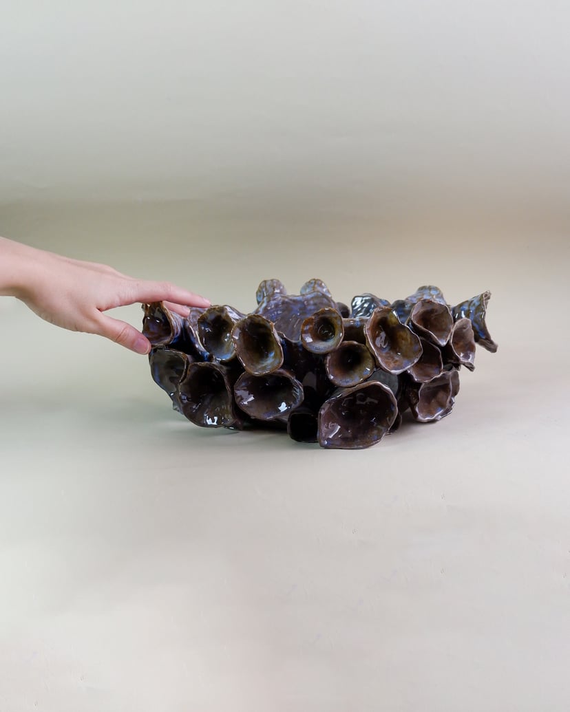 The Floral- Centerpiece 09 - ceramiczna patera z kolekcji The Floral
