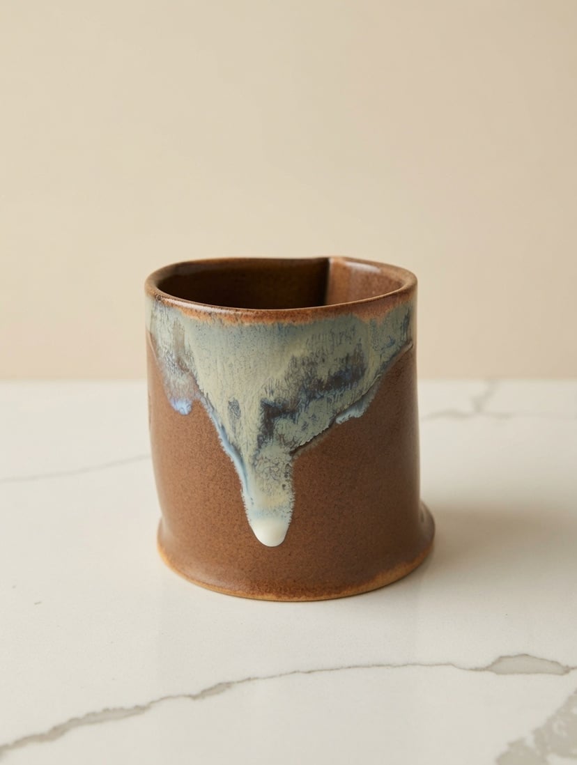 Czarka ceramiczna handmade - Poranny Blask