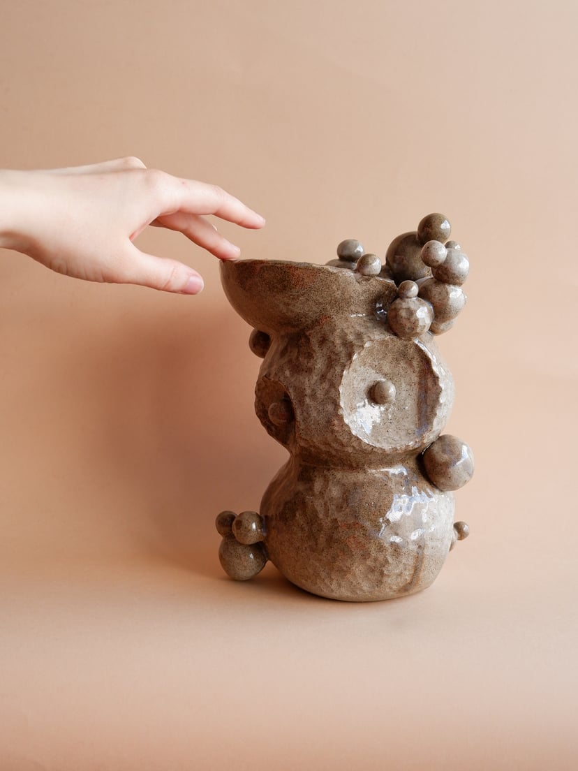 The Bubble- Vase 20 - wazon ceramiczny z kolekcji The Bubble