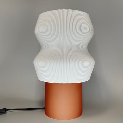 Lampka Ombra Grande Terakota Czarny