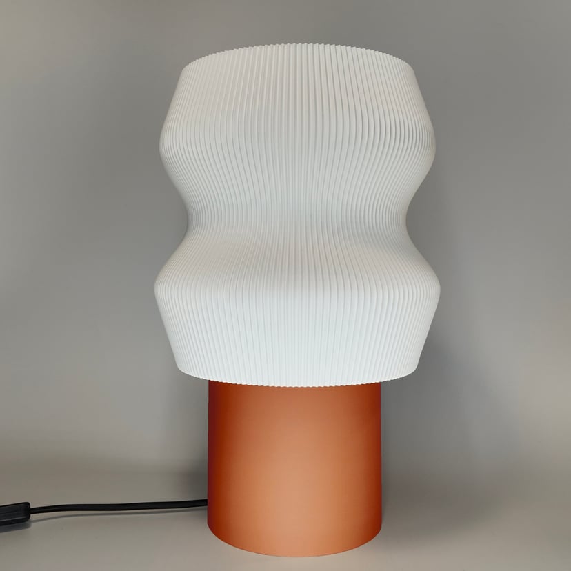 Lampka Ombra Grande Terakota Czarny