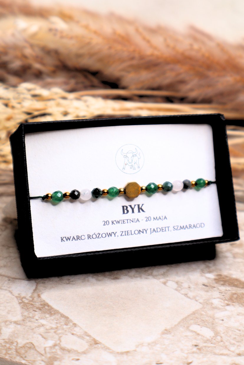 Bransoletka "BYK" - złota