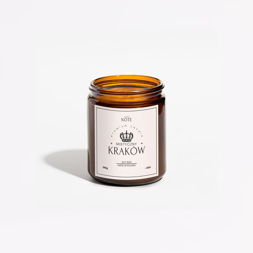 Świeca palo santo - Mistyczny Kraków - 190g