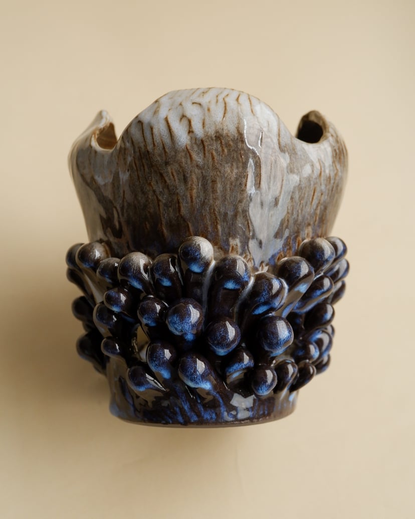 The Petal- Vase 01 - wazon ceramiczny z kolekcji The Petal