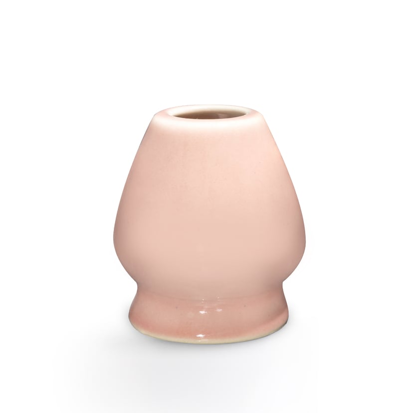 Ceramiczna podstawka pod chasen - naoshi, kolor Róż