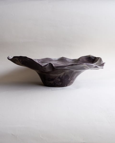 The Floral- Marbled Centerpiece 07 - ceramiczna patera z kolekcji The Floral